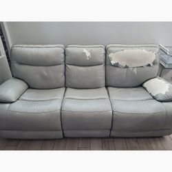2  Gray Sofas