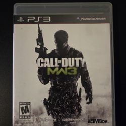 PS3 Game- CALLOF DUTY- MODERN WARFARE 3