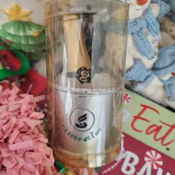 Never lit small Champagne Candle