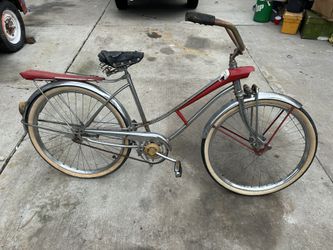 1950’s JC Higgins 26” Tank Bike Balloon Tires