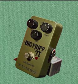 Russian big muff reissue guitar pedal