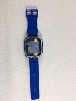 Vtech Kidizoom Kid's Smart Watch Games Camera Digital No Charger learning blue