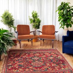Pair of vintage Mcm armchairs