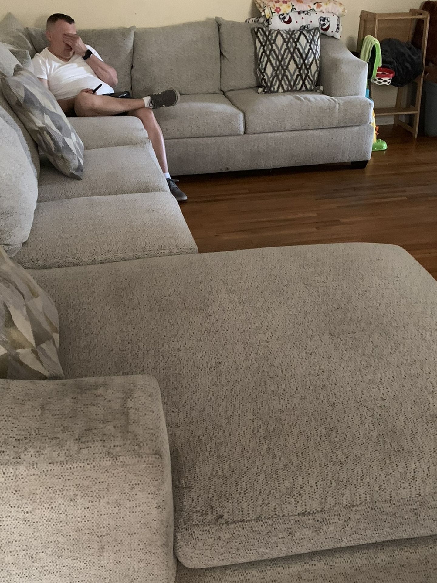 Grey Sectional Couch
