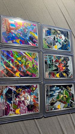 Pokémon Holo Card Lot – 6 Cards in Sleeves