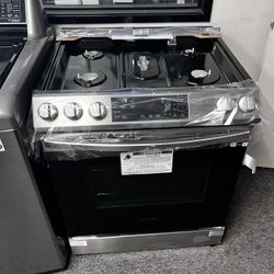 SAMSUNG GAS SLIDE IN 30” RANGE