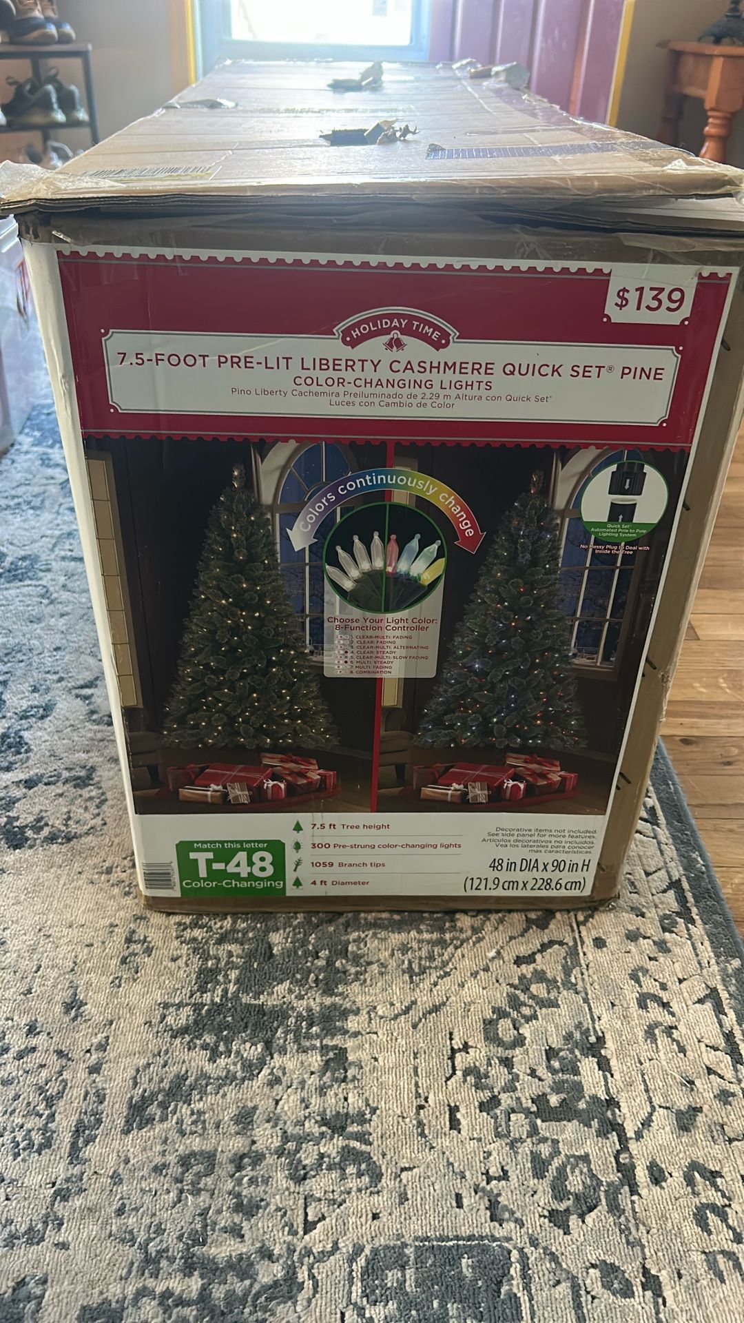 Prelit Christmas Tree