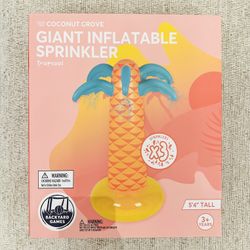 🔥BRAND NEW🔥 Coconut Grove Giant Inflatable Sprinkler - Tropicool