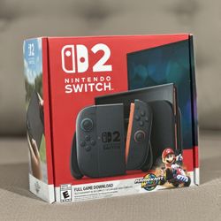 Nintendo Switch 2 Console + Mario Kart World Bundle(Digital Download)