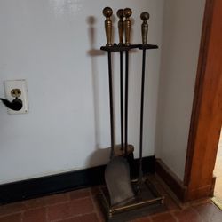 Vintage Fireplace Tool Set