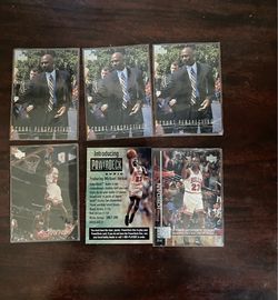 Michael Jordan Bulls Card Lot – 6 Upper Deck Cards – 90s Jordan