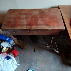 Antique Wood Secretary's Desk