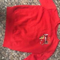 Lightening Mc Queen Sweatshirt Size 4T