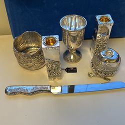 Caspi Silver 6 Piece Set New
