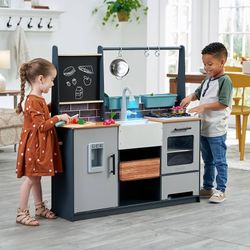 KidKraft Wooden Farm To Table Play Kitchen - Because Kids Want Michelin Stars Now Too