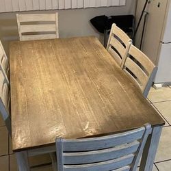 Two Tone Skempton Kitchen Dining Room Set | Table And Chairs Set | Brand New @ Fast Delivery 🚚