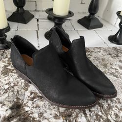 Lucky Brand Women’s Black Ankle Boots Booties Sz 10