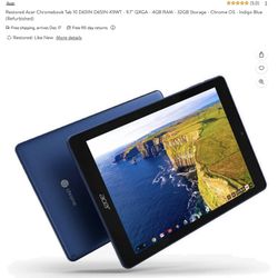 ChromeOS Chromebook Tablet