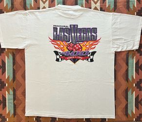 Vintage 1998 Las Vegas 400 NASCAR Inaugural Race T-Shirt Logo 7 Men’s XXL