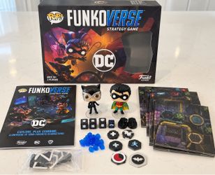 Funko Funkoverse DC Comics Strategy Game – Robin & Catwoman