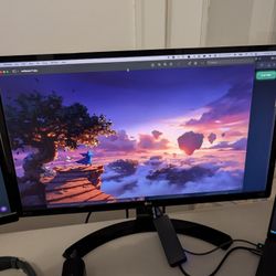 LG monitor 24" IPS LED