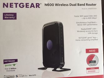 Netgear N600 wireless router