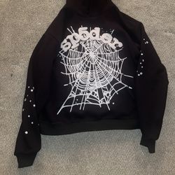 OG sp5der black and white Hoodie