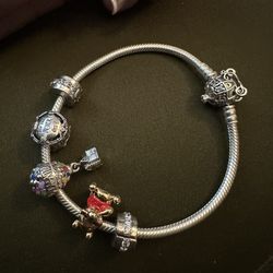 Pandora Bracelet With Charms