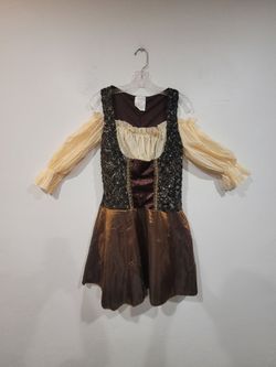 Spirit Halloween Buccaneer Beauty Pirate Costume Dress Only Adult Size Large
