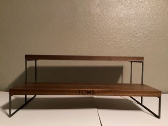 2 Step Shelves  Wood 