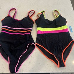 Brand New Popvil Color Block Swimsuits Size XL