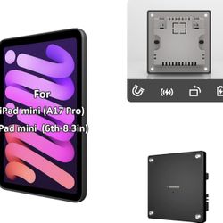 Zilvex Smart Home Magnetic Wall Mount Charging Kit for Apple iPad mini 6 & A17 Pro 8.3"