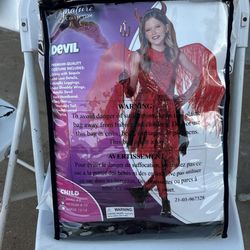 Girls Devil Costume
