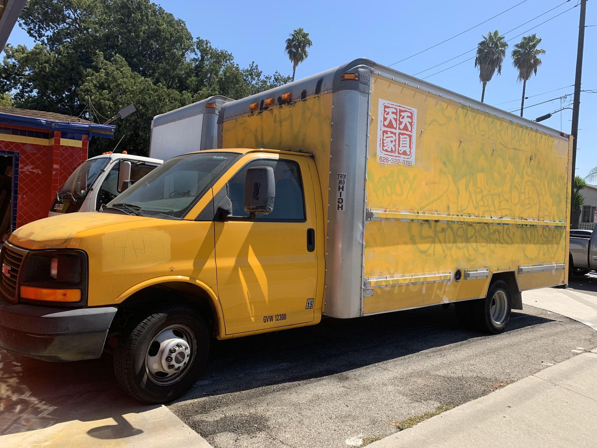 2008 GMC box truck