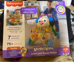 Fisher-price learn with puppy walker