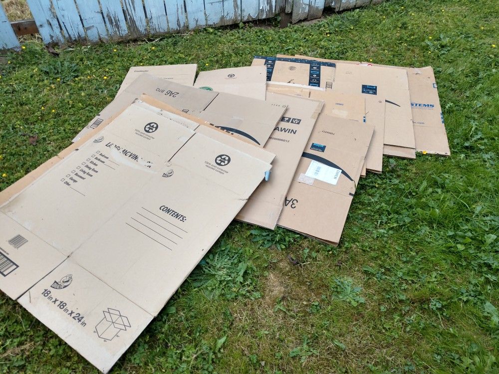 Free Moving Boxes.