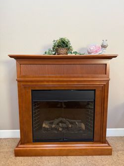 Electric Fireplace Mantel