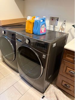 LG washer and dryer