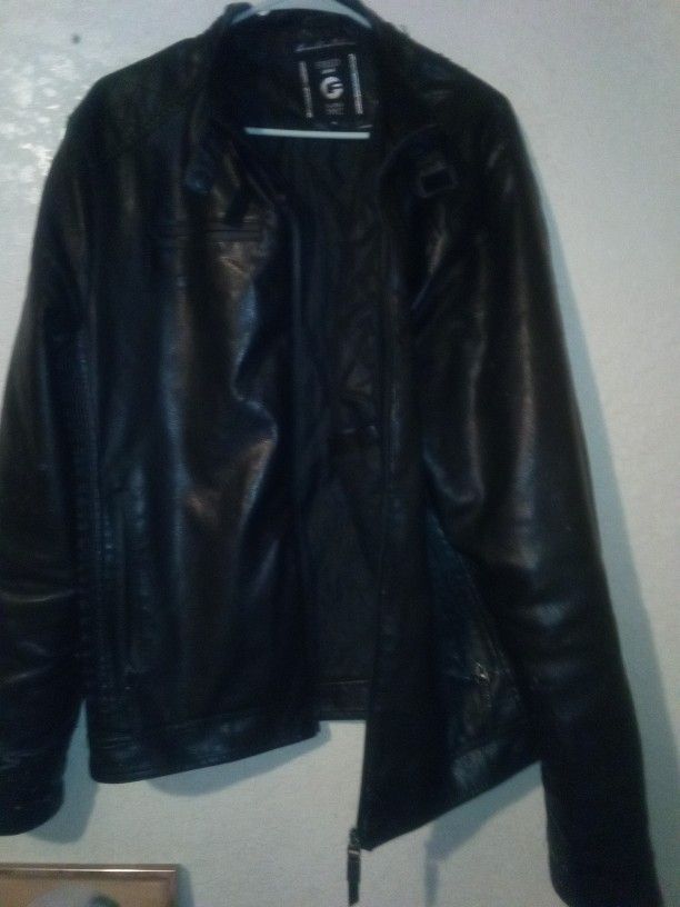 Nice Used Men's Leather Jacket. Xl