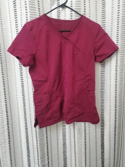 Burgundy Scrubs Small Set