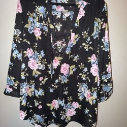 J For Justify Floral Blouse - Woman’s Size 3X 