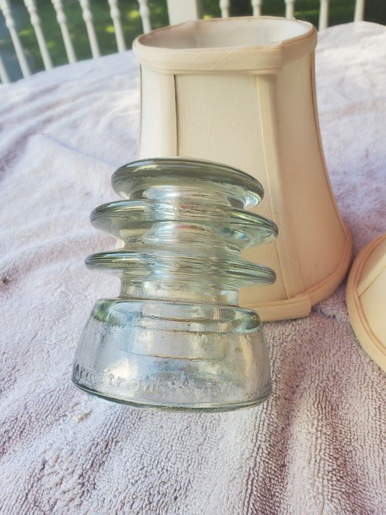 Antique Night Light Glass Cover. Made In Usa, Nice Condition