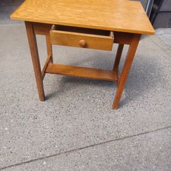 Side Table With Drawer