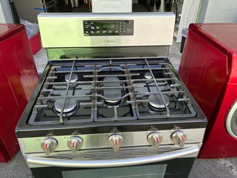 Samsung Stainless Steel 5-Burner Gas Range