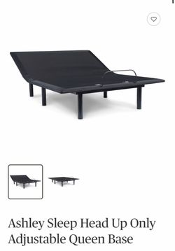 Sleep Head Up Only Adjustable Queen Base