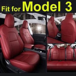 Tesla Model 3 Synthetic Leather Car  Protector 