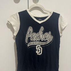 Padres shirt size 10/12 (fits women s/m)