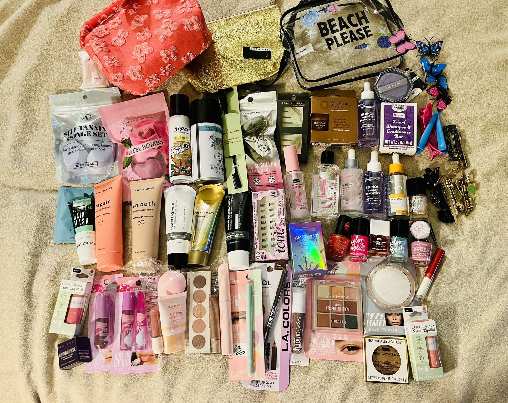 Bunch Of Make Up And Other Beauty Items New