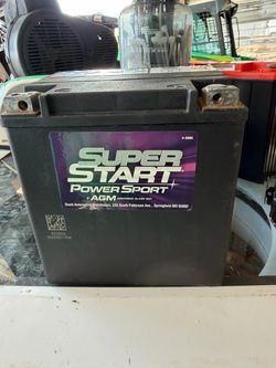 Super Start Power Sport Battery-Group Size ETX16L AGM-Bought a couple of months ago & didn’t end up using-Size in Pictures-I’m 15 minutes from the Out