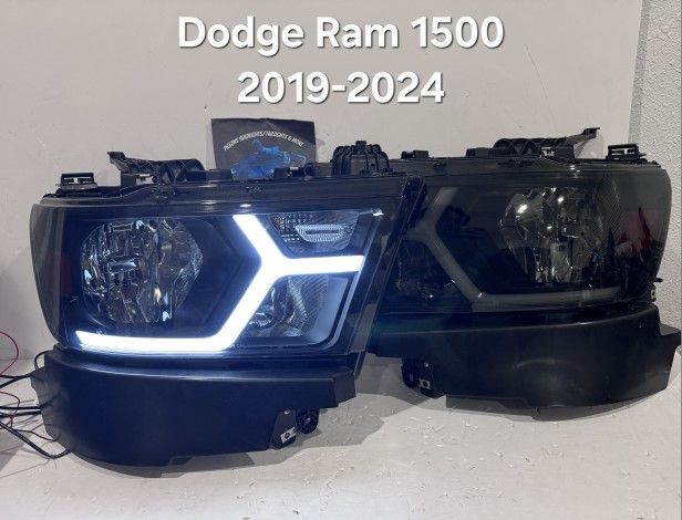 Dodge Ram 2019-2024 Headlights